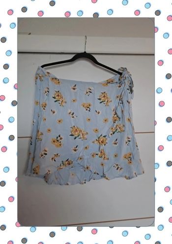 🌸 Mini jupe légère à fleurs Taille 46 Jamais portée