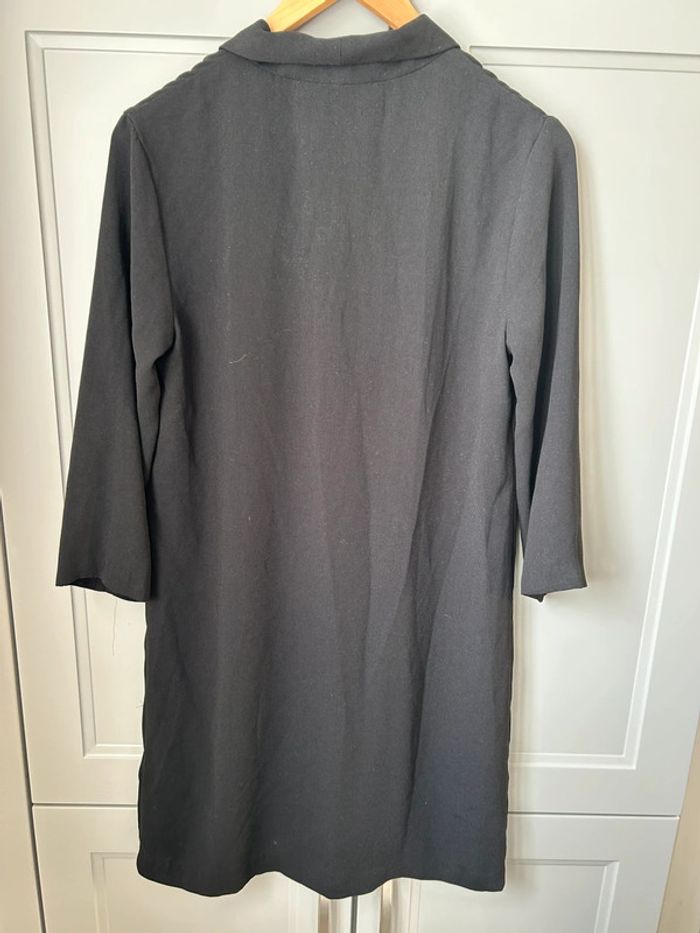 Robe noire style blazer - photo numéro 3