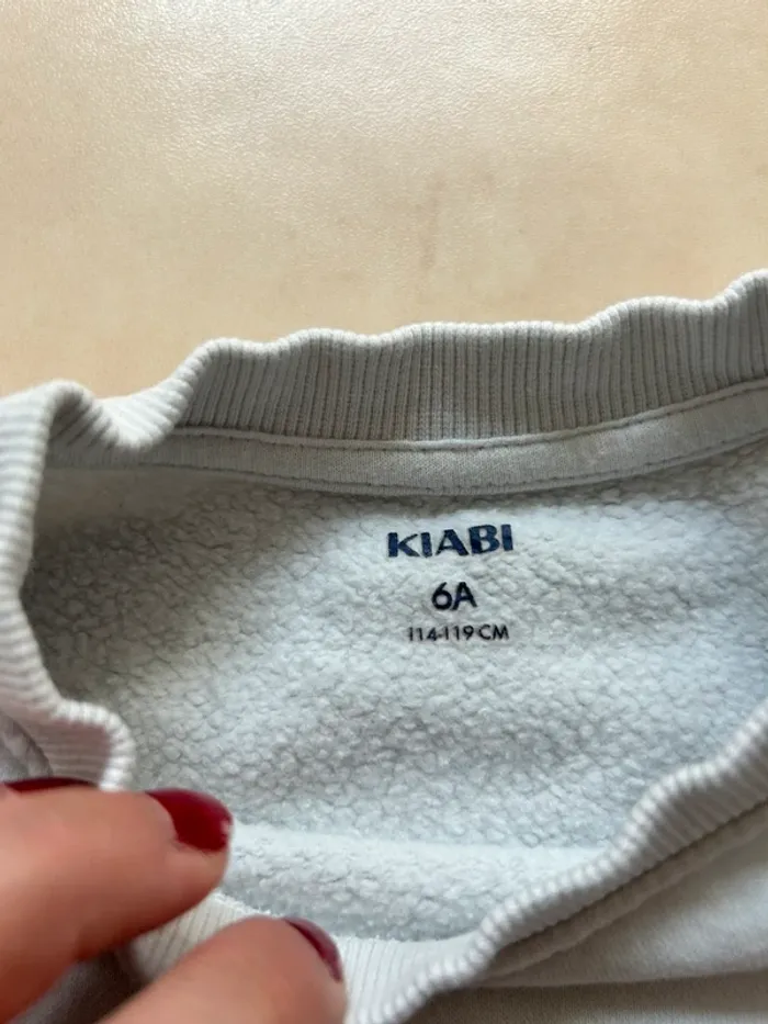 Lot de 3 pulls Sweat fille taille 6 ans orchestra et kiabi - photo numéro 8