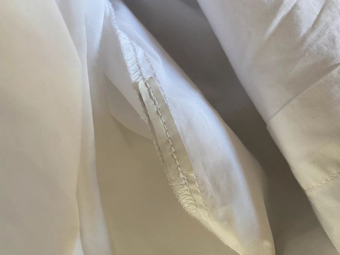 Chemise blouse Mango blanche taille XS épaules dénudées - photo numéro 13