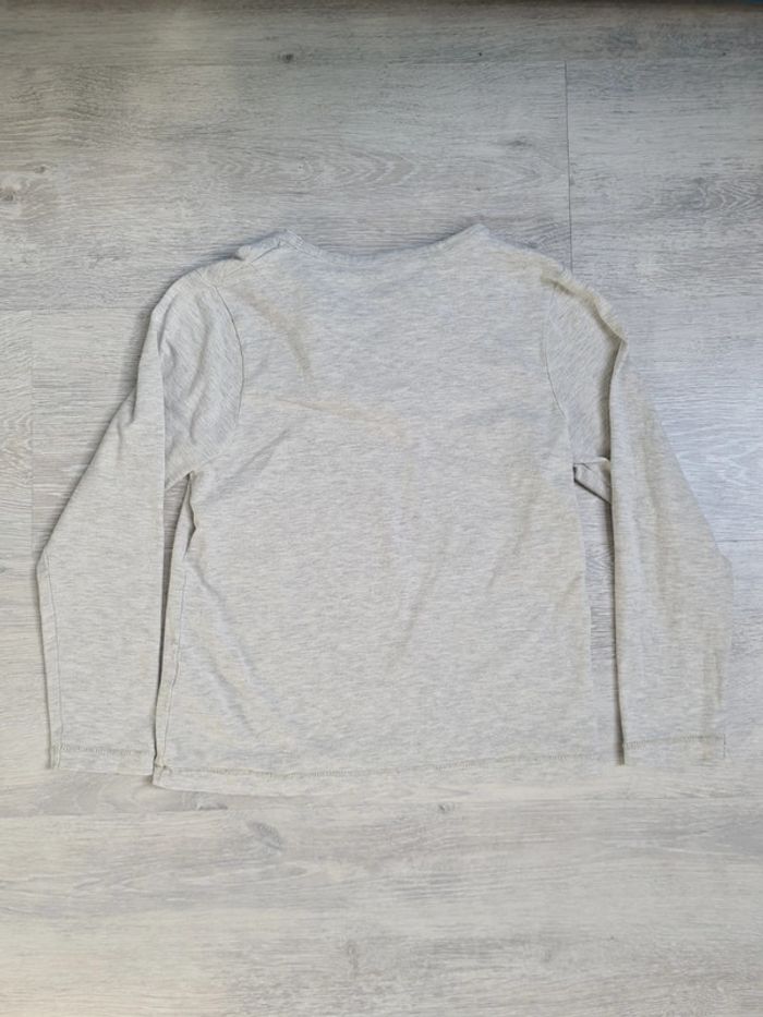 Tee-shirt manches longues Orchestra 8 ans beige chiné - photo numéro 4