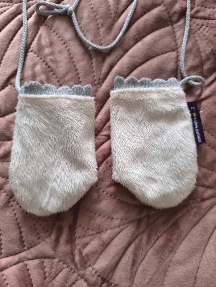 Manteau avec bonnet gants et echarpe sergent major 24 mois - photo numéro 18