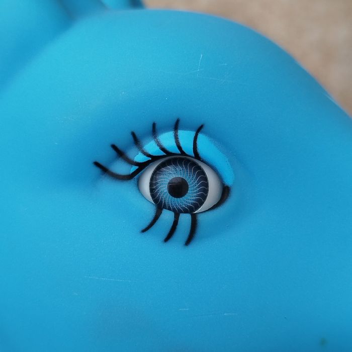 Grand poney bleu GI-GO Toys Factory limited - photo numéro 7