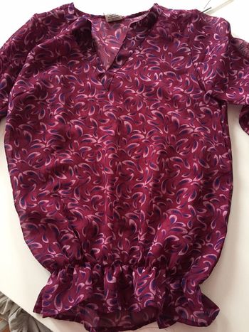 Blouse Blanche Porte Taille 38/40