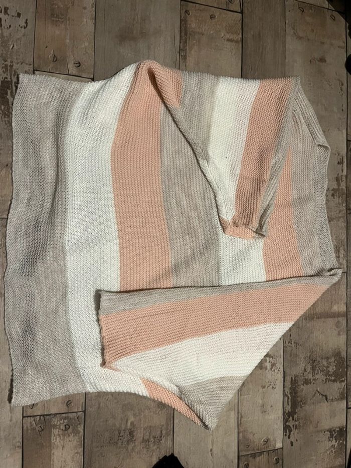 Pull manche mi-longue