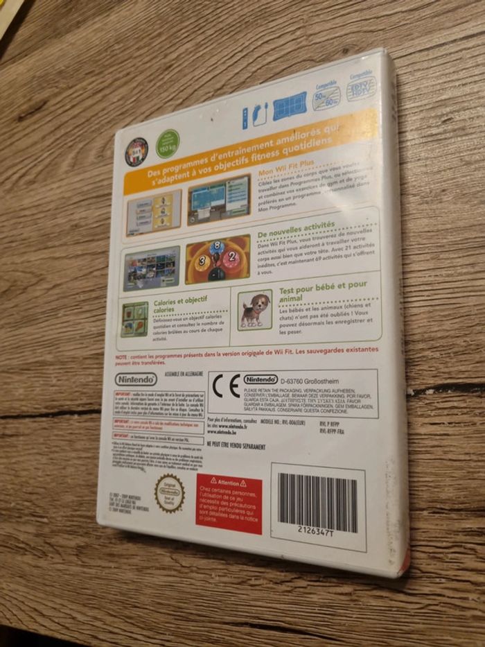 wii fit plus sans notice pour nintendo wii - photo numéro 2