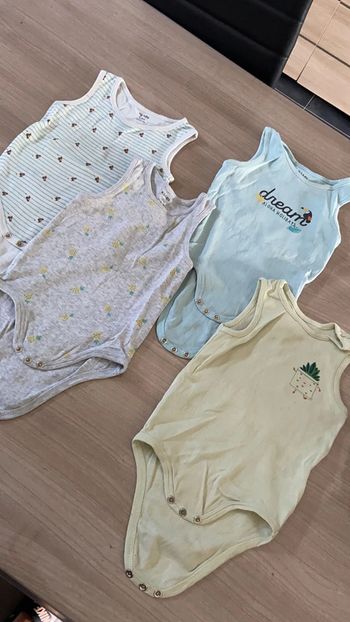 Lot bodys débardeurs
