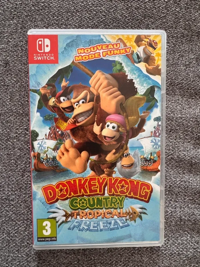 Jeu Switch - Donkey King country tropical freeze