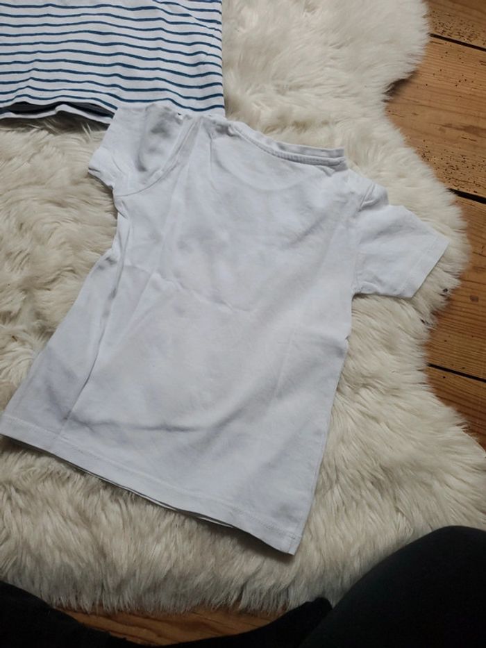 Lot de 2 tee-shirts MC 24 mois - photo numéro 4