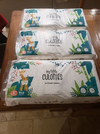 Lot de 3 paquets de Couche les petit culottés