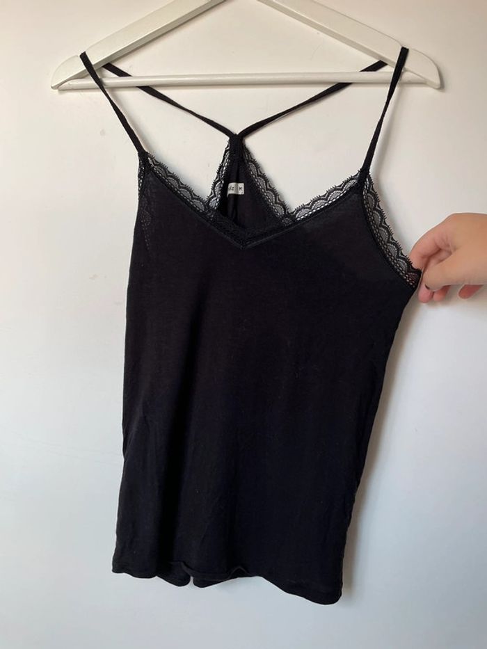 Débardeur à bretelles noir - photo numéro 2