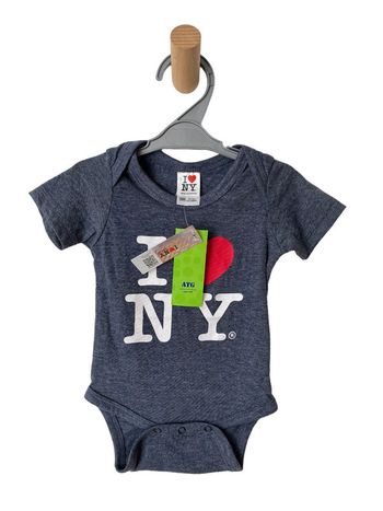(NEUF) Body manches courtes "I love NY" - 6 mois