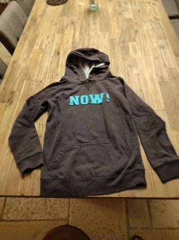 Pull sweat à capuche 12 ans