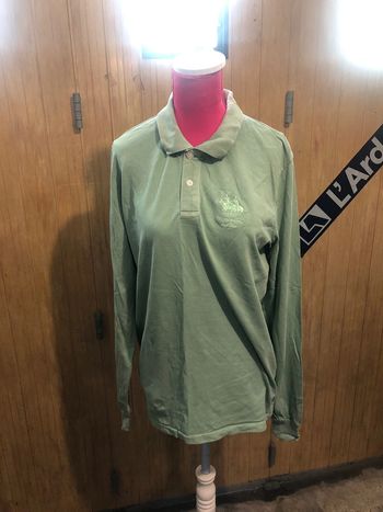Polo manche longue