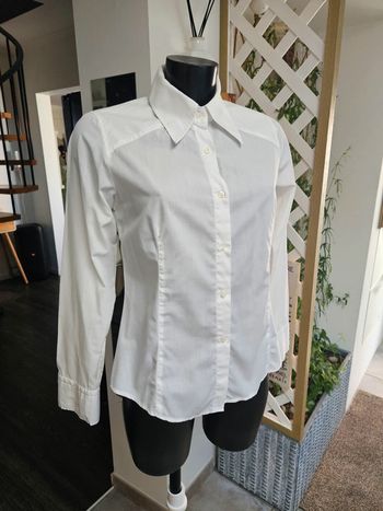 Zara chemise blanche ajustée taille M