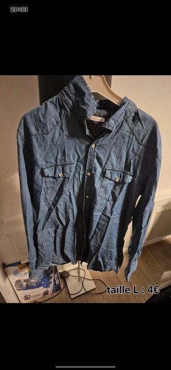Chemise homme taille L
