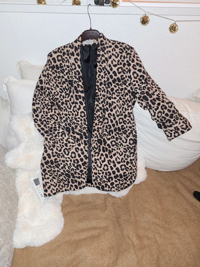 Veste léopard taille unique