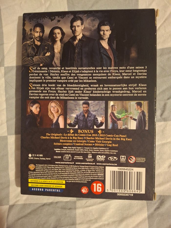 Dvd The Originals saison 3 - photo numéro 2