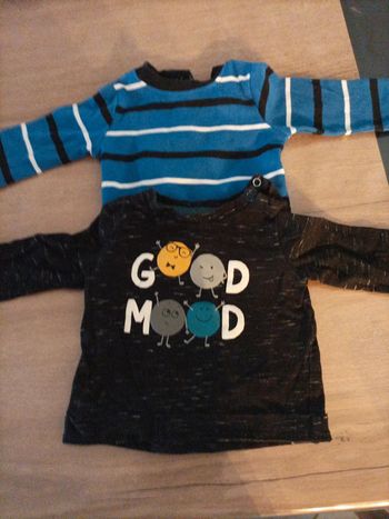 Lot de 2 t shirt 3 mois