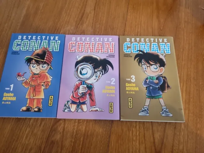 Détective Conan 1,2,3 de Gosho Aoyama
