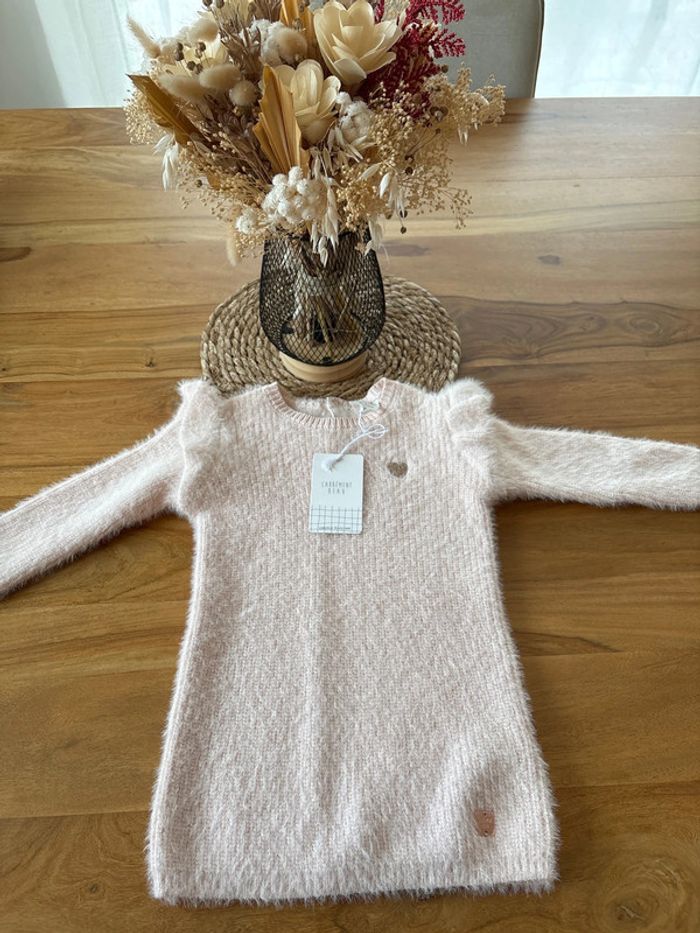 Robe pull rose pale 18 mois - photo numéro 6