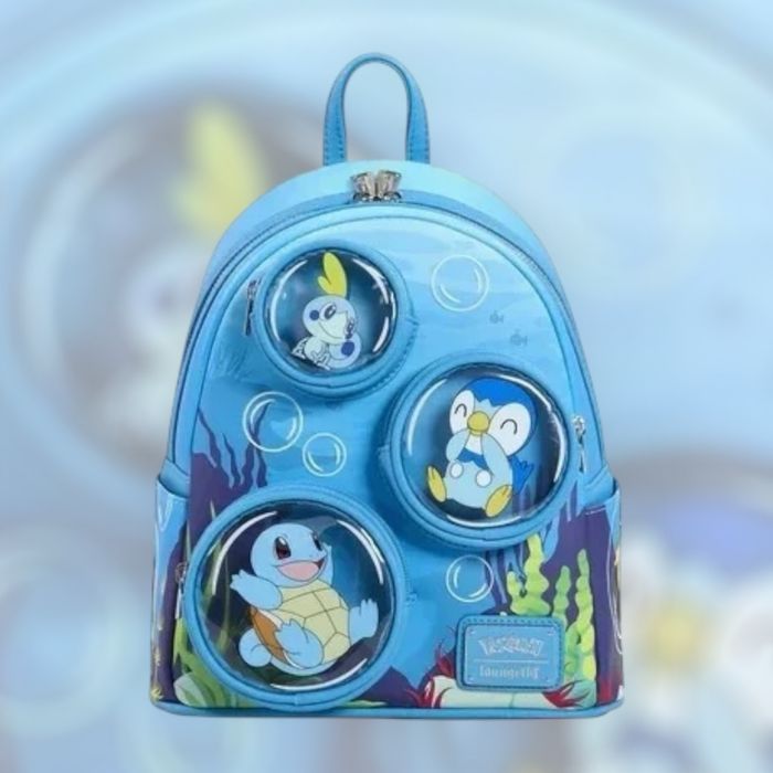 Pokémon - Bulles d'eau - Mini Sac à Dos Loungefly