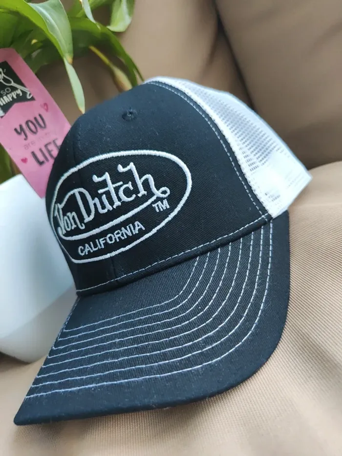 Casquette Trucker Von Dutch noire - photo numéro 2