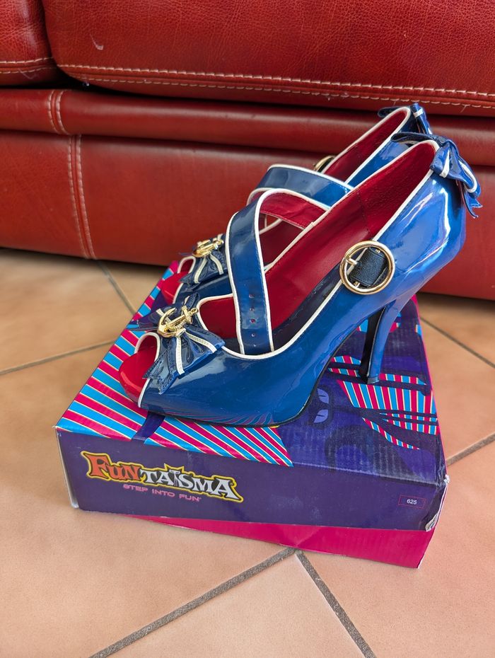 Chaussure pin up marin funtasma 40 - photo numéro 5