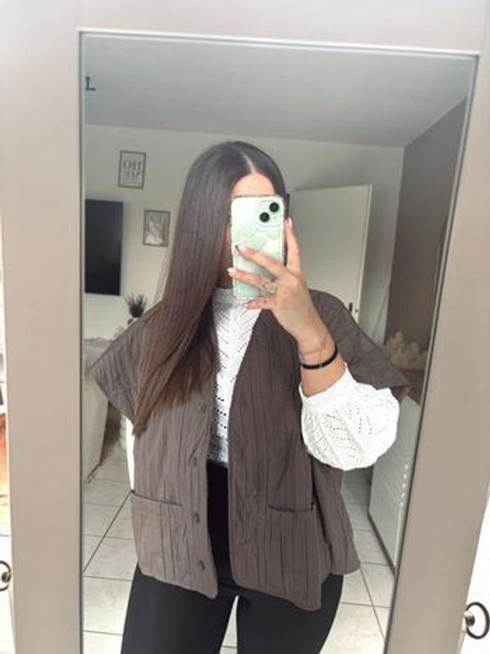 Veste sans manches oversize - photo numéro 3