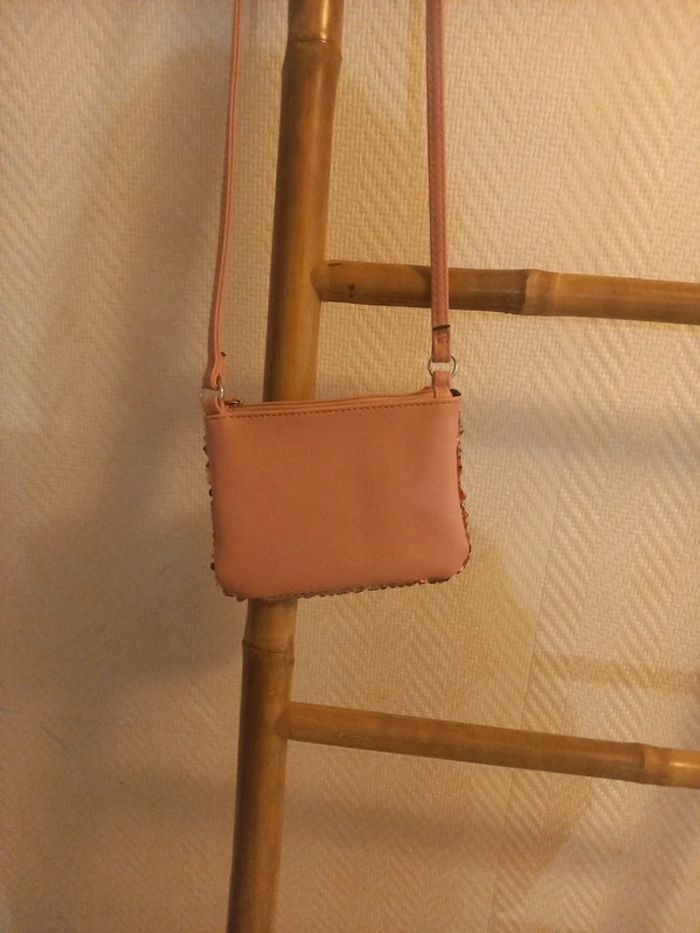 Sac rose enfant a sequin rose qui change de couleur - photo numéro 5