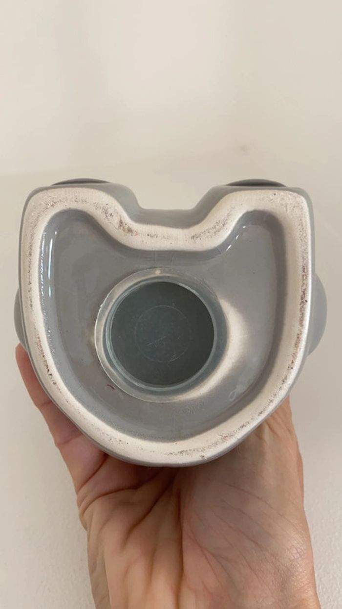 Tirelire ourson gris céramique - photo numéro 4