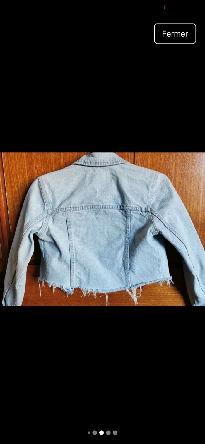 Veste jeans femme/ fille  Jenifer - photo numéro 4