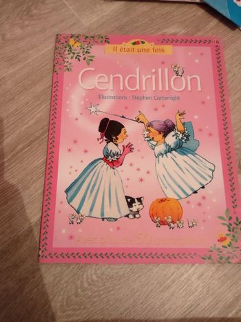 Livre il était une fois Cendrillon