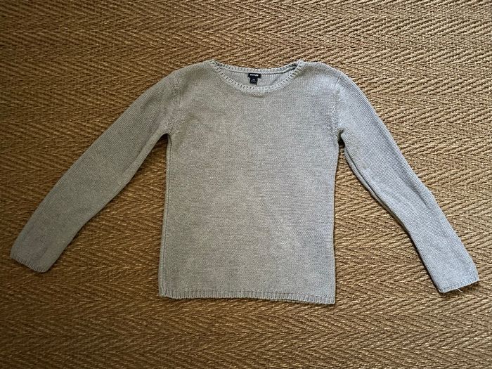 Pull gris fille Kiabi 10 ans - photo numéro 3