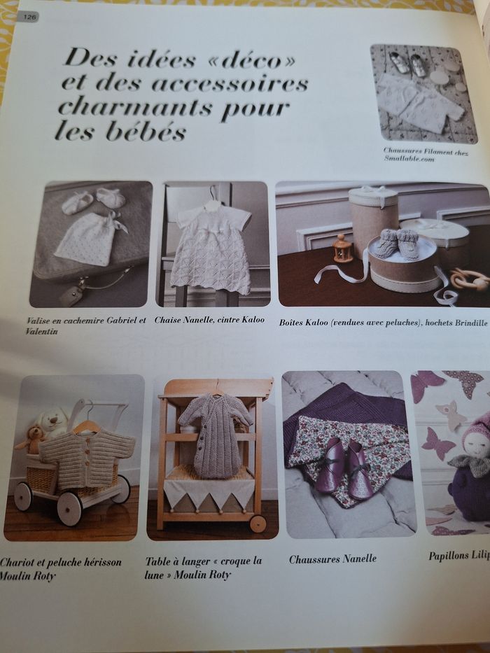 Livre tricot bébé 50 modèles Phildar - photo numéro 3