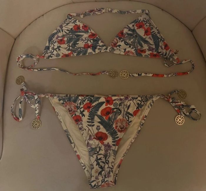 Maillot de bain fleuri jungle 2 pièces taille 36 - MyJemma - photo numéro 9