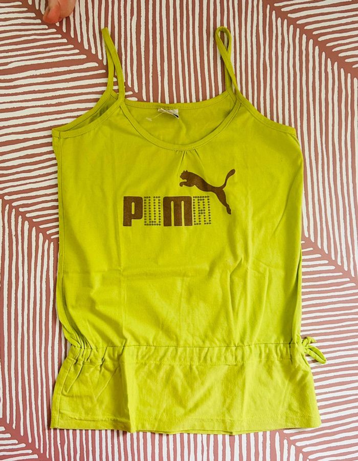Débardeur vert Puma