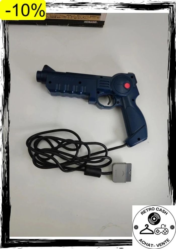 ps1 Hyper Blaster Light Gun Controller Konami slph-00014 crt ntsc-J Game Japan - photo numéro 3