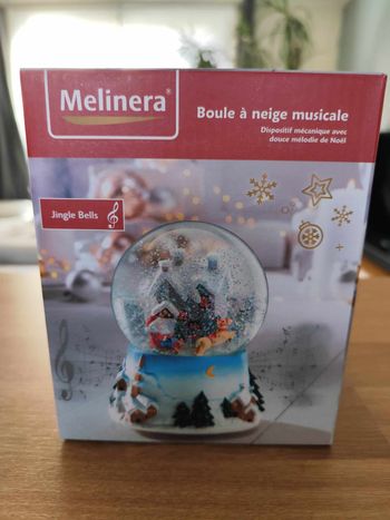 Boule à neige musicale Melinera , excellent état