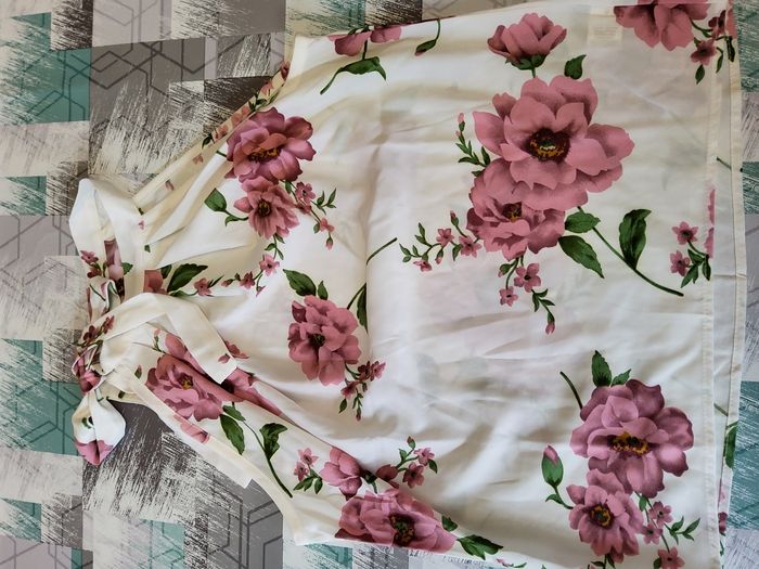 Top à fleur