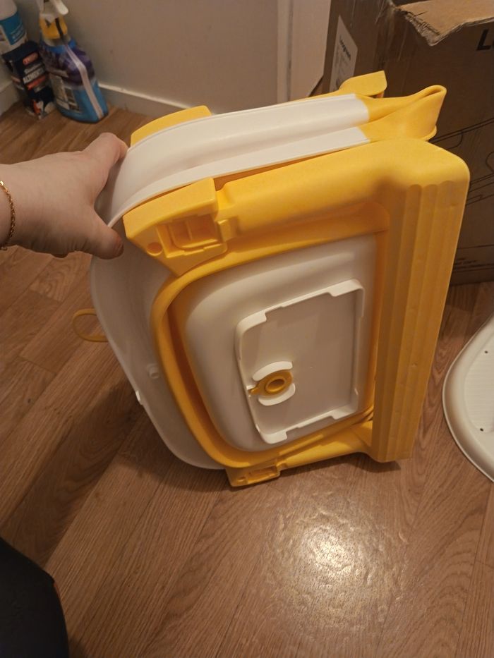 Baignoire bébé pliable avec coussin - photo numéro 5