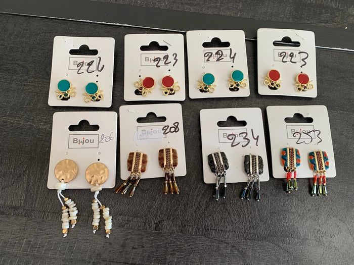 Boucles oreilles