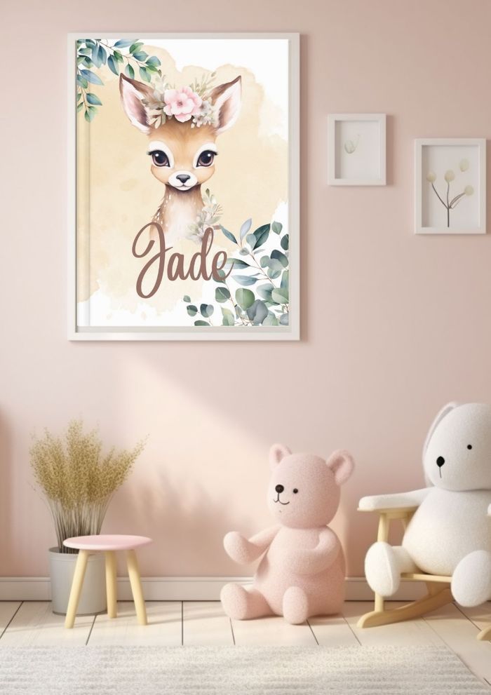 affiche prénom personnalisé