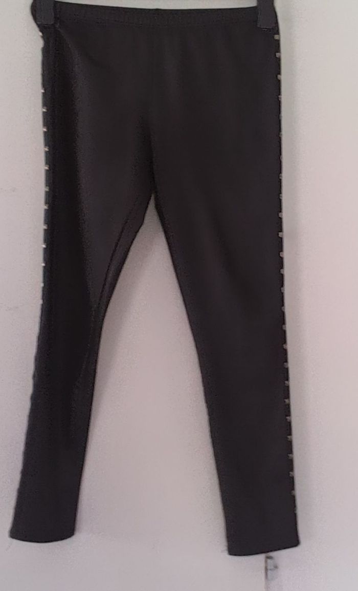 Legging taille L couleur noir pour femme - Bon état