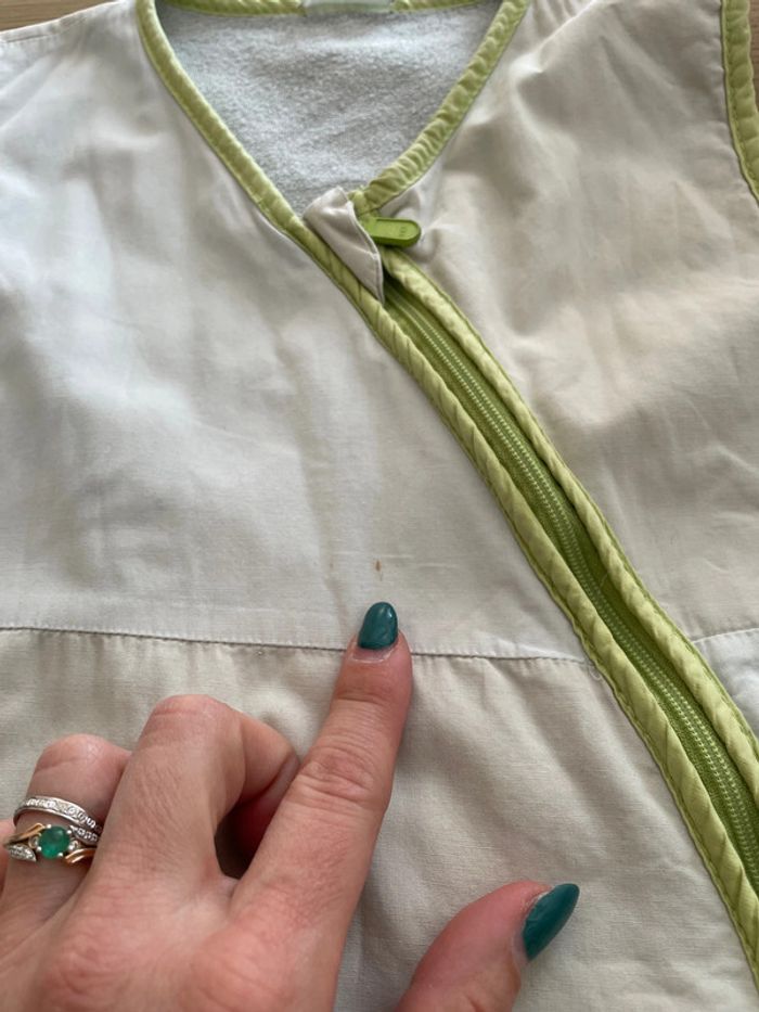 Turbulette légère verte et beige sterntaler - photo numéro 3