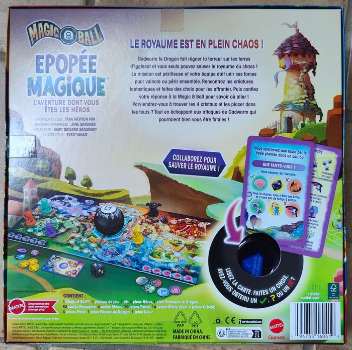 Jeu neuf "Epopée Magique : l'aventure dont vous êtes les héros" (dès 7 ans) - photo numéro 3
