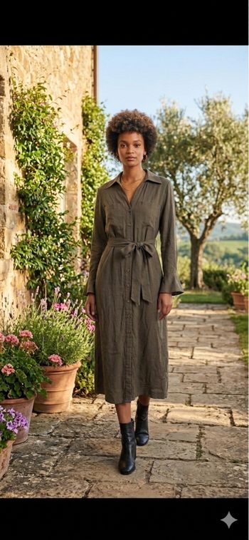 Robe chemise mango
