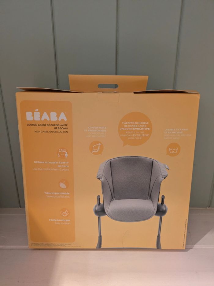 Beaba coussin junior de chaise haute up & down evolutive - photo numéro 2