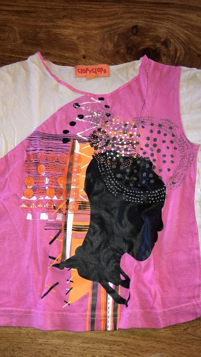 T-shirt fille 5 ans - photo numéro 2