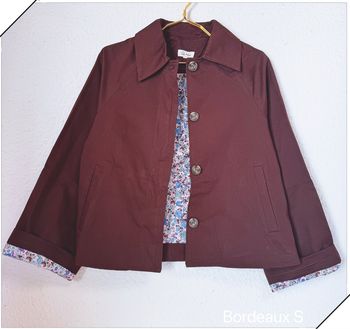 Veste bordeaux taille S 